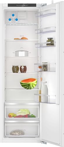 Neff KI1812FE0, N 50, FreshSafe; Einbaukühlschrank 177,5x56cm, Nutzinhalt gesamt: 310, 39 dB, Flachscharnier, Kühlraum: 319 Nutzinhalt, 7 Abstellflächen,davon 5 höhenverstellbar Neff KI1812FE0, N 50, FreshSafe; Einbaukühlschrank 177,5x56cm, Nutzinhalt gesamt: 310, 39 dB, Flachscharnier, Kühlraum: 319 Nutzinhalt, 7 Abstellflächen,davon 5 höhenverstellbar von Neff