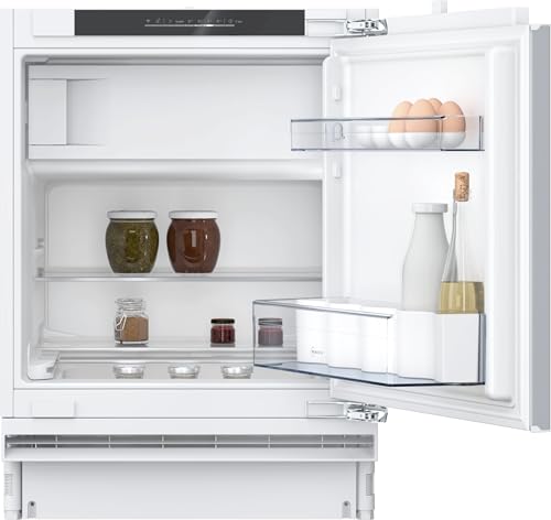 Neff, KU2222FD0, kompakter Unterbau-Kühlschrank mit Gefrierfach, 82 x 60 cm, N 50, EEK: D, Nutzinhalt gesamt: 110 l, 35 dB, Flachscharnier, Nutzinhalt Kühlraum: 93 l, Nutzinhalt Gefrierraum: 17 l Neff, KU2222FD0, kompakter Unterbau-Kühlschrank mit Gefrierfach, 82 x 60 cm, N 50, EEK: D, Nutzinhalt gesamt: 110 l, 35 dB, Flachscharnier, Nutzinhalt Kühlraum: 93 l, Nutzinhalt Gefrierraum: 17 l von Neff