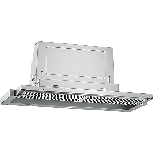 Neff ‎D49ED52X1 Einbau-Dunstabzugshaube / Flachschirmhaube N50 / 90 cm / Abluft oder Umluft / Edelstahl [Energieklasse A] von Neff