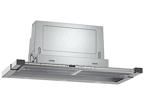 NEFF D49ML54X1 Einbau-Dunstabzugshaube, Flachschirmhaube N 70, 90 cm, Abluft oder Umluft, Edelstahl [Energieklasse B] von Neff