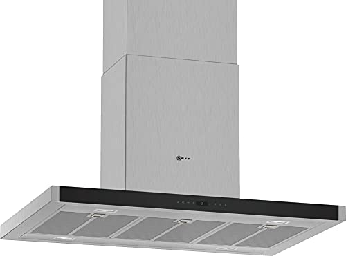 Neff I96BMP5N0 Dunstabzugshaube N70 / 90 cm / Abluft oder Umluft / A / TouchControl / Edelstahl von Neff