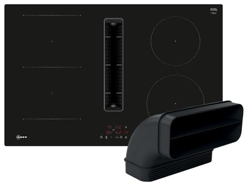 Neff Set V58NBSGA7 bestehend aus V58NBS1L0 Induktionskochfeld mit Dunstabzug, 80 cm, rahmenlos aufliegend, N 50 und Z861SB2 90° Flachkanalbogen mit großem Radius, vertikale Konfiguration Neff Set V58NBSGA7 bestehend aus V58NBS1L0 Induktionskochfeld mit Dunstabzug, 80 cm, rahmenlos aufliegend, N 50 und Z861SB2 90° Flachkanalbogen mit großem Radius, vertikale Konfiguration von Neff