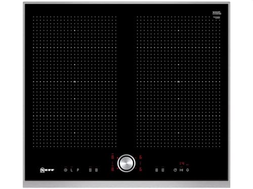 Neff T56TT60N0 Induktionskochfeld N70 / 60cm / TwistPad / FlexInduction / PowerMove / Glaskeramik / Edelstahlrahmen von Neff