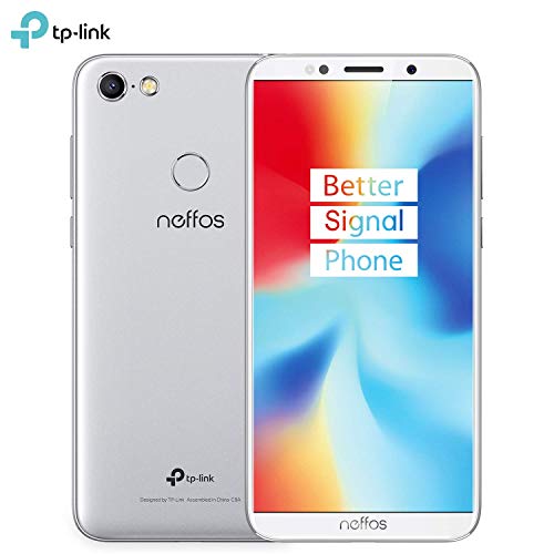 TP-Link Neffos C9A 4G Smartphone ohne vertrag, Gesicht+Finger-ID, Umwerfendes Selfie, 5,45 Zoll(13,45cm) Display, 3020mAh Akku, Reines NFUI (Android 8.1), 16GB ROM, Handy mit ultimativer Verbindung von Neffos