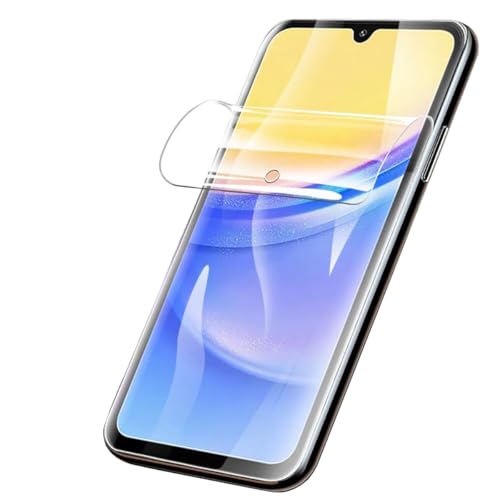 Negugew 2 Stück Displayschutzfolie für Samsung Galaxy A15, Ultradünne Hydrogel-Folie aus Weichem TPU für Galaxy A15 Berührungsempfindlich Negugew 2 Stück Displayschutzfolie für Samsung Galaxy A15, Ultradünne Hydrogel-Folie aus Weichem TPU für Galaxy A15 Berührungsempfindlich von Negugew
