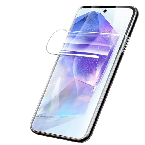 Negugew 2 Stück Displayschutzfolie für Samsung Galaxy A55 5G, Ultradünne Hydrogel-Folie aus Weichem TPU für Galaxy A55 5G Berührungsempfindlich Negugew 2 Stück Displayschutzfolie für Samsung Galaxy A55 5G, Ultradünne Hydrogel-Folie aus Weichem TPU für Galaxy A55 5G Berührungsempfindlich von Negugew