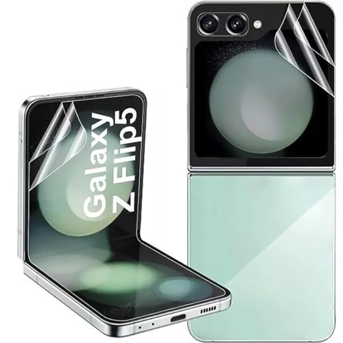 2 Stück Displayschutzfolie für Samsung Galaxy Z Flip 5, Ultradünne Hydrogel-Folie aus Weichem TPU für Samsung Galaxy Z Flip5 Berührungsempfindlich 2 Stück Displayschutzfolie für Samsung Galaxy Z Flip 5, Ultradünne Hydrogel-Folie aus Weichem TPU für Samsung Galaxy Z Flip5 Berührungsempfindlich von Negugew