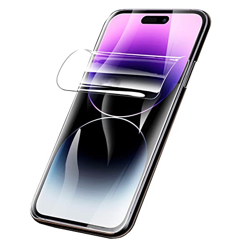 Negugew 2 Stück Displayschutzfolie für iPhone 14 Pro, Ultradünne Hydrogel-Folie aus Weichem TPU für iPhone 14 Pro Berührungsempfindlich Negugew 2 Stück Displayschutzfolie für iPhone 14 Pro, Ultradünne Hydrogel-Folie aus Weichem TPU für iPhone 14 Pro Berührungsempfindlich von Negugew