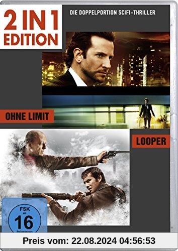 Ohne Limit/Looper (2 in 1 Edition) [2 DVDs] von Neil Burger