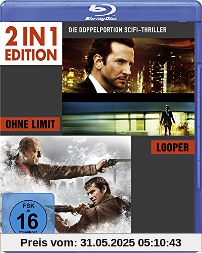 Ohne Limit/Looper (2 in 1 Edition) [Blu-ray] von Neil Burger