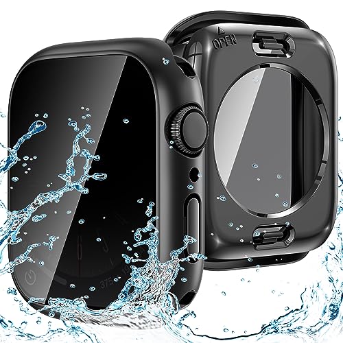 Neitra (2 in 1 Wasserdichte Hülle für Apple Watch 41mm Serie 7 & 8 & 9, 360°Rundum PC Schutzhülle Privatsphäre Hartglas Displayschutzfolie + Rückseitenschutz Bumper Cover Vollschutz Case Neitra (2 in 1 Wasserdichte Hülle für Apple Watch 41mm Serie 7 & 8 & 9, 360°Rundum PC Schutzhülle Privatsphäre Hartglas Displayschutzfolie + Rückseitenschutz Bumper Cover Vollschutz Case von Neitra
