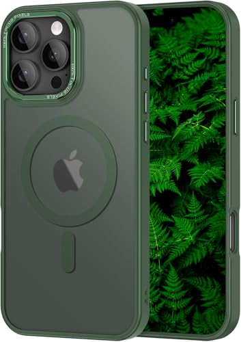 Nekiyo Tech Entworfen für iPhone 16 Pro Max mit Aerospace-Grade Aluminium Lens Guard Case Militärischer Fallschutz Schlanke transluzente Matte Optik mit Anti-Fingerprint Thin Cover 6.9" Grün Nekiyo Tech Entworfen für iPhone 16 Pro Max mit Aerospace-Grade Aluminium Lens Guard Case Militärischer Fallschutz Schlanke transluzente Matte Optik mit Anti-Fingerprint Thin Cover 6.9" Grün von Nekiyo Tech