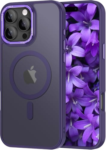 Nekiyo Tech Entworfen für iPhone 15 Pro Max mit Aerospace-Grade Aluminium Lens Guard Case Militärischer Fallschutz Schlanke transluzente Matte Optik mit Anti-Fingerprint Thin Cover 6.7" Lila Nekiyo Tech Entworfen für iPhone 15 Pro Max mit Aerospace-Grade Aluminium Lens Guard Case Militärischer Fallschutz Schlanke transluzente Matte Optik mit Anti-Fingerprint Thin Cover 6.7" Lila von Nekiyo Tech