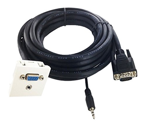 Neklan 2051041 Kabel VGA Kabel 15 m schwarz von Neklan