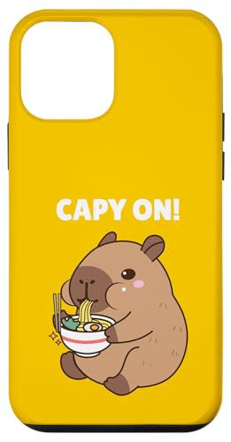 Capy On Ramen Nudeln Kawaii Capybara Hülle für iPhone 12 mini Capy On Ramen Nudeln Kawaii Capybara Hülle für iPhone 12 mini von NekoKuma Studio