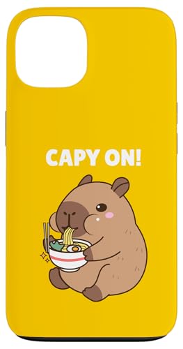 Capy On Ramen Nudeln Kawaii Capybara Hülle für iPhone 13 Capy On Ramen Nudeln Kawaii Capybara Hülle für iPhone 13 von NekoKuma Studio