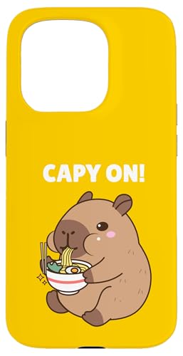 Capy On Ramen Nudeln Kawaii Capybara Hülle für iPhone 15 Pro Capy On Ramen Nudeln Kawaii Capybara Hülle für iPhone 15 Pro von NekoKuma Studio