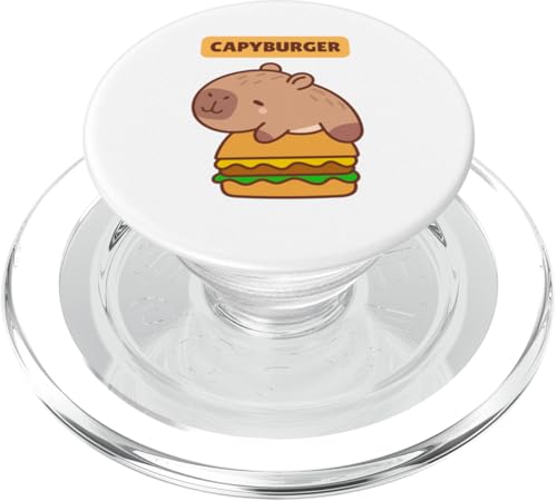Capyburger Lustiges Capybara auf Burger Cute Animal Cartoon PopSockets PopGrip für MagSafe Capyburger Lustiges Capybara auf Burger Cute Animal Cartoon PopSockets PopGrip für MagSafe von NekoKuma Studio