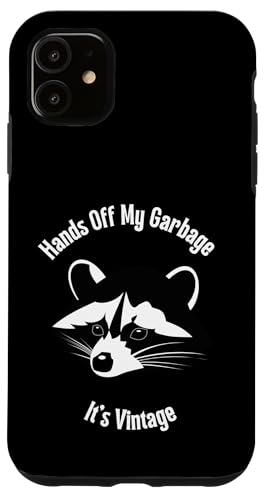 Hands Off My Garbage It's Vintage Raccoon Hülle für iPhone 11 Hands Off My Garbage It's Vintage Raccoon Hülle für iPhone 11 von NekoKuma Studio