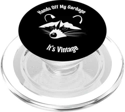 Hands Off My Garbage It's Vintage Raccoon PopSockets PopGrip für MagSafe Hands Off My Garbage It's Vintage Raccoon PopSockets PopGrip für MagSafe von NekoKuma Studio