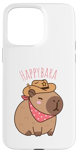 Happybara Cowboy Capybara mit Hut und Bandana Niedliches Tier Hülle für iPhone 15 Pro Max Happybara Cowboy Capybara mit Hut und Bandana Niedliches Tier Hülle für iPhone 15 Pro Max von NekoKuma Studio