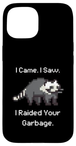 Ich bin gekommen, ich habe deinen Müll-Pixel-Waschbär überfallen Hülle für iPhone 15 Ich bin gekommen, ich habe deinen Müll-Pixel-Waschbär überfallen Hülle für iPhone 15 von NekoKuma Studio