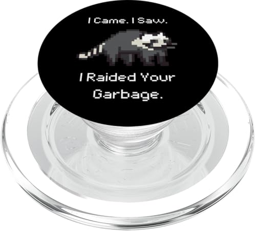Ich bin gekommen, ich habe deinen Müll-Pixel-Waschbär überfallen PopSockets PopGrip für MagSafe Ich bin gekommen, ich habe deinen Müll-Pixel-Waschbär überfallen PopSockets PopGrip für MagSafe von NekoKuma Studio