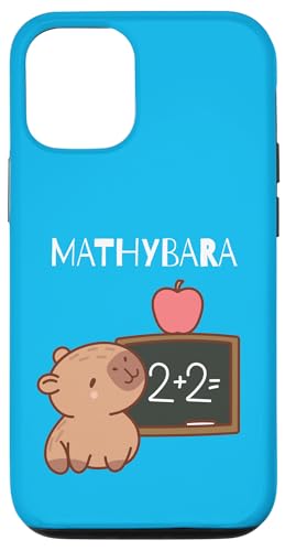 Mathybara Capybara mit Mathe-Kreidetafel, niedliches Schultier Hülle für iPhone 12/12 Pro Mathybara Capybara mit Mathe-Kreidetafel, niedliches Schultier Hülle für iPhone 12/12 Pro von NekoKuma Studio