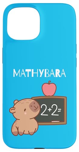 Mathybara Capybara mit Mathe-Kreidetafel, niedliches Schultier Hülle für iPhone 15 Mathybara Capybara mit Mathe-Kreidetafel, niedliches Schultier Hülle für iPhone 15 von NekoKuma Studio