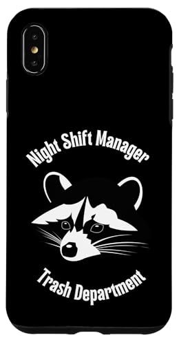 Nachtschichtmanager Waschbär Müllabteilung Hülle für iPhone XS Max Nachtschichtmanager Waschbär Müllabteilung Hülle für iPhone XS Max von NekoKuma Studio