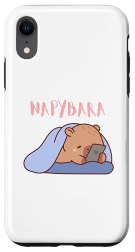 Napybara Lazy Capybara Unterdecke Lustiges schlafendes Tier Hülle für iPhone XR Napybara Lazy Capybara Unterdecke Lustiges schlafendes Tier Hülle für iPhone XR von NekoKuma Studio