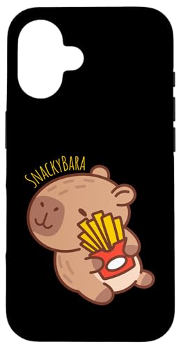 SnackyBara Capybara Essen Pommes Frites Lustiges Futter Tier Hülle für iPhone 16 SnackyBara Capybara Essen Pommes Frites Lustiges Futter Tier Hülle für iPhone 16 von NekoKuma Studio