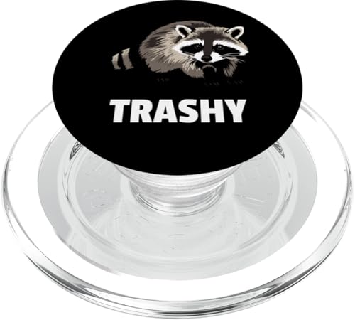 Trashy Funny Raccoon Humor – Haustierwaschbär PopSockets PopGrip für MagSafe Trashy Funny Raccoon Humor – Haustierwaschbär PopSockets PopGrip für MagSafe von NekoKuma Studio