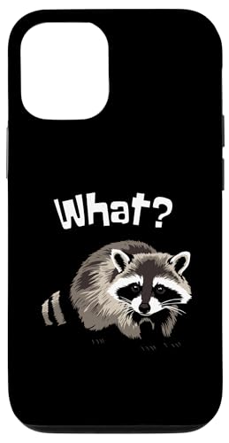 Waschbär Expression Funny Critter - Pet Raccoon Hülle für iPhone 12/12 Pro von NekoKuma Studio