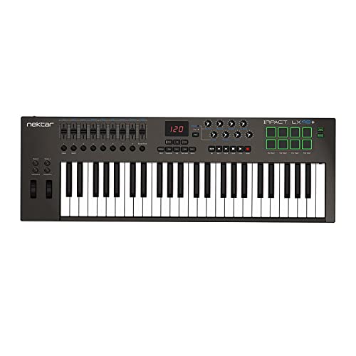 Nektar Impact lx49 + USB-MIDI-Controller-Keyboard mit DAW Integration von Nektar