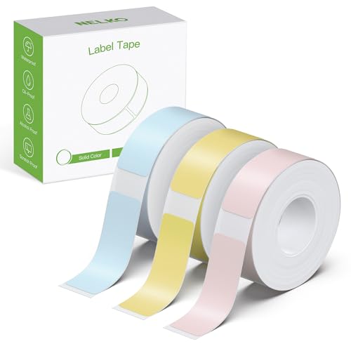 NELKO Labels, 3 Rolls, Yellow, Light blue, Pink NELKO Labels, 3 Rolls, Yellow, Light blue, Pink von Nelko