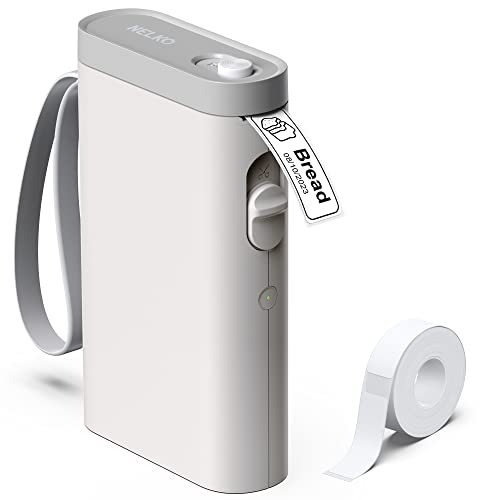 Nelko Etikettendrucker, Bluetooth P21 Selbstklebendes Etikettiergerät Tragbarer beschriftungsgerät selbstklebend Labeldrucker, Kabelloser, Mini Label Printer mit iOS Android,Für Zuhause, Büro, Beige Nelko Etikettendrucker, Bluetooth P21 Selbstklebendes Etikettiergerät Tragbarer beschriftungsgerät selbstklebend Labeldrucker, Kabelloser, Mini Label Printer mit iOS Android,Für Zuhause, Büro, Beige von Nelko
