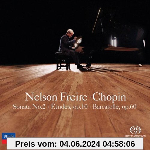 Klaviersonate 2/Etueden Op.10/Barcarolle Op.60 von Nelson Freire