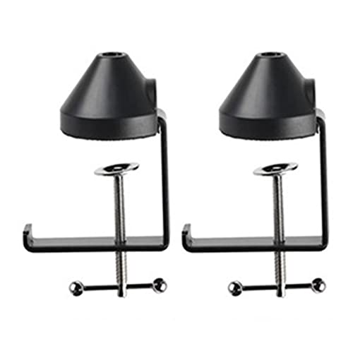 Nemeae 2X Metall Tisch Klemme Cantilever Halterungs Klemme für Mikrofon AufhäNgung Ausleger Scheren Arm StäNder Halter von Nemeae