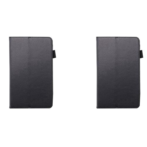 Nemeae 2X Tablet HüLle Tablet HüLle Flip Tablet Ständer für Tab M7 TB-7305F / 7305X 7 Tablet PC HüLle (Schwarz) von Nemeae