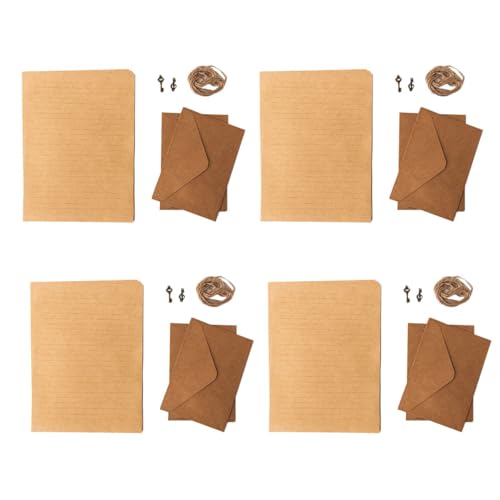 Nemeae 48 StüCk Vintage Kraft Papier Schreib Papier Papier im EuropäIschen Stil für Briefschreiben Briefpapier Brief Papier, Nummer 16 Nemeae 48 StüCk Vintage Kraft Papier Schreib Papier Papier im EuropäIschen Stil für Briefschreiben Briefpapier Brief Papier, Nummer 16 von Nemeae