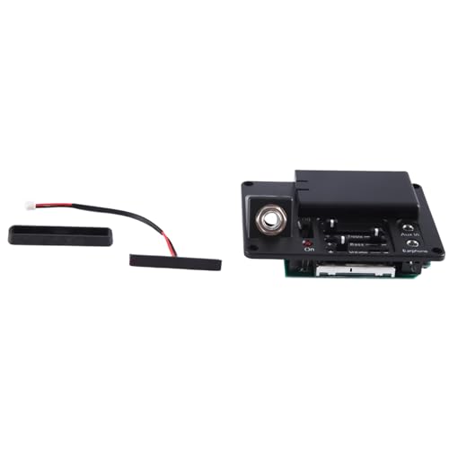 Nemeae Elektrischer Leiser Geigen-Pickup-Transducer mit Kopfhörer. Musikinstrumenten-Zubehör für DIY Geigen-Saiten. von Nemeae