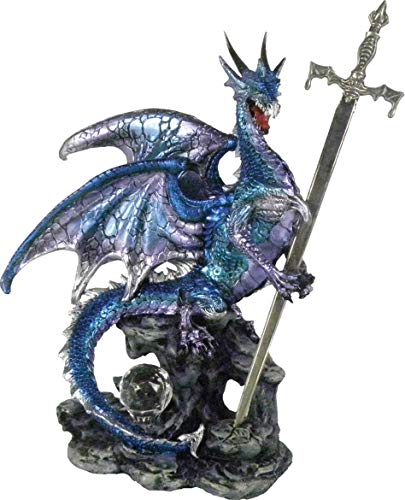 Nemesis Now Brieföffner Schwert des Drachens 23cm blau von Nemesis Now