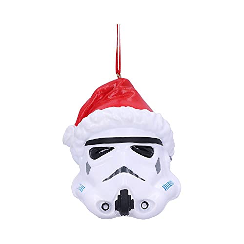 Nemesis Now Stormtrooper Décoration à Suspendre en Forme de Chapeau de Père Noël Blanc 8,3 cm von Nemesis Now