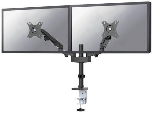 Neomounts DS70-750BL2 2fach Monitor-Tischhalterung 43,2cm (17 ) - 68,6cm (27 ) Schwarz Neigbar+Sc von Neomounts