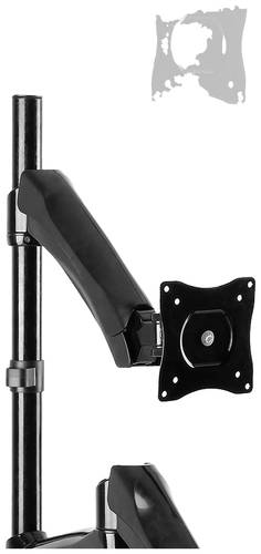 Neomounts FPMA-D500KEYB 1fach Monitor-Tischhalterung 25,4cm (10 ) - 68,6cm (27 ) Höhenverstellba von Neomounts