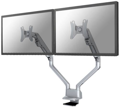 Neomounts FPMA-D750DSILVER 2fach Monitor-Tischhalterung 25,4cm (10 ) - 81,3cm (32 ) Schwenkbar, R von Neomounts