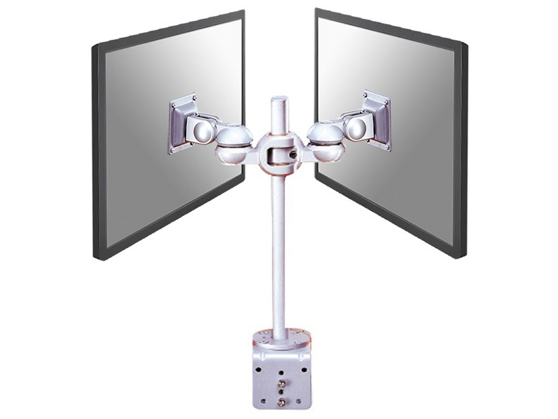 Neomounts FPMA-D910D Doppelmonitorhalterung mit Tischklemme, silber Neomounts FPMA-D910D Doppelmonitorhalterung mit Tischklemme, silber von Neomounts