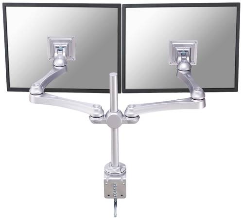 Neomounts FPMA-D930D 2fach Monitor-Tischhalterung 25,4cm (10 ) - 76,2cm (30 ) Silber Höhenverste von Neomounts
