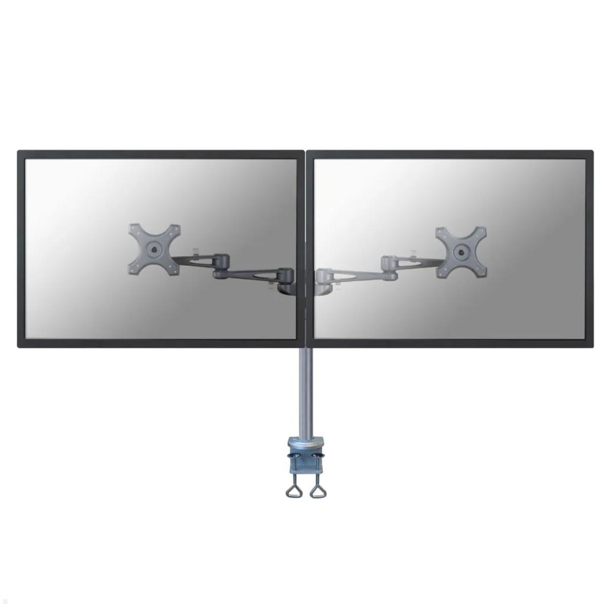 Neomounts FPMA-D935D Monitorhalterung f?r 2 Monitore mit Tischklemme, silber Neomounts FPMA-D935D Monitorhalterung f?r 2 Monitore mit Tischklemme, silber von Neomounts
